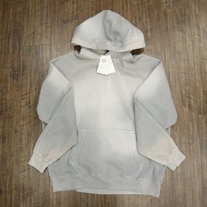 NWT Oversized Soft Grey Abercrombie Hoodie Medium